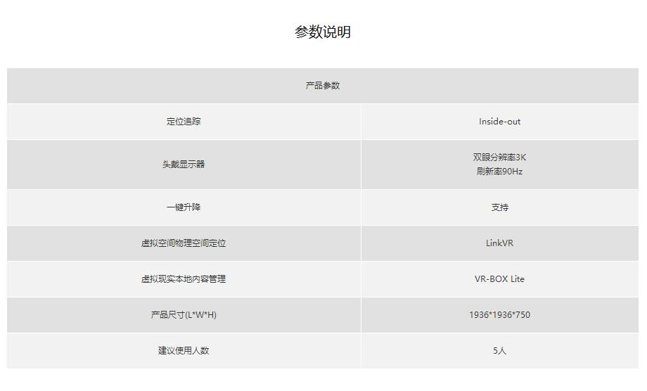 （硬件）MR-GROUP伍境，沉浸式VR小(xiǎo)組協同交互顯示産(chǎn)品